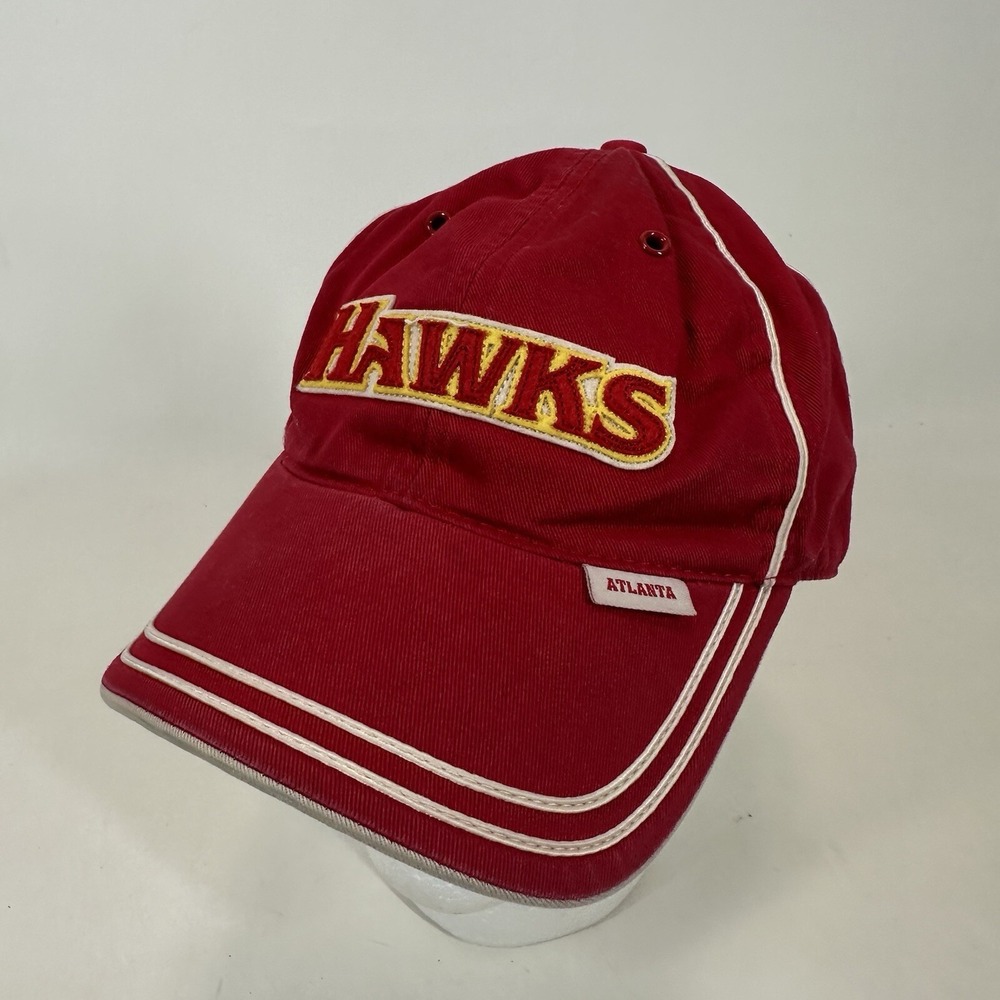 Atlanta Hawks Strapback Hat Cap Drew Pearson Signature NBA Basketball Vintage